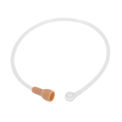 Tubo de escucha con campana (beige) y empalme de conexión. Para conectar con un estetoclip                                                                                                                                                                